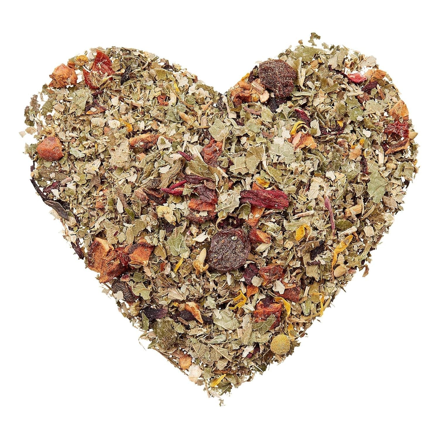 Teeverliebt Bergkräutertee, loser Kräutertee aus Brombeerblättern, Bio-Teemischung, 1 kg