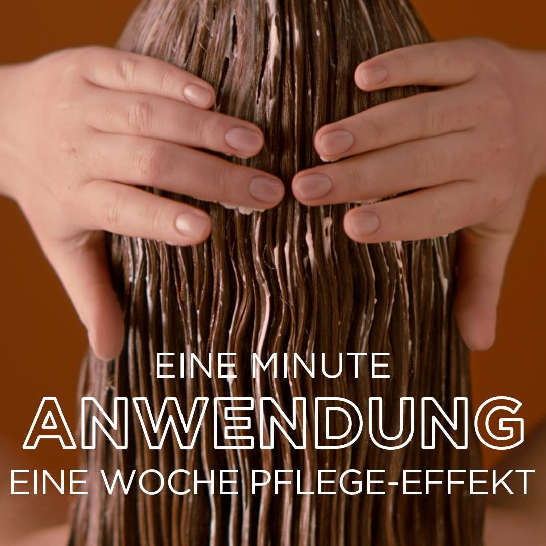 Garnier Farb- und Pflegeset: Olia 3.0 Dunkelbraune permanente Haarfarbe + reparierende Haarkur (340 ml) | Mit Akazienhonig und Bienenwachs für Glanz und Geschmeidigkeit | Kein Ammoniak, Naty Shop Haarfärbemittel