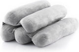Innovagoods® 5-Modul-multifunktionales ergonomisches Schlauchkissen, faltbar, robust und langlebig, Samtdesign, Baumwoll-/PP-Material, ideal für Büro, Zuhause, Telearbeit, Auto. Naty Shop Standardkissen Standardtitel