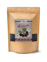 Biojoy Bio-Aroniafrüchte (1 kg), getrocknet und ganz (Aronia melanocarpa) Dehydrierte Produkte Naty Shop 1 kg (1 Packung)
