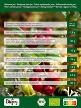 Biojoy getrocknete Bio-Cranberries (1 kg), mit Apfelsirup gesüßte Cranberries. Dehydrierte Produkte Naty Shop