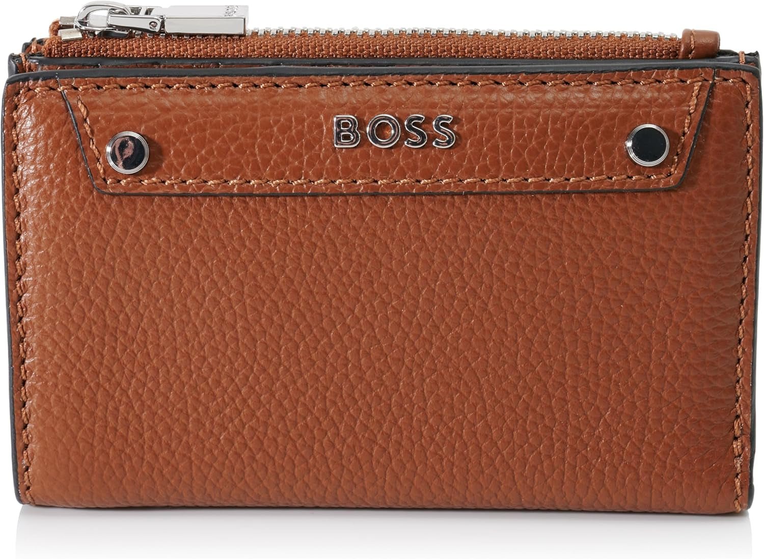 BOSS Damen Ivy Flap Kartenhalter Kartenhalter Geldbörse Damen Naty Shop Medium Brown215 Einheitsgröße