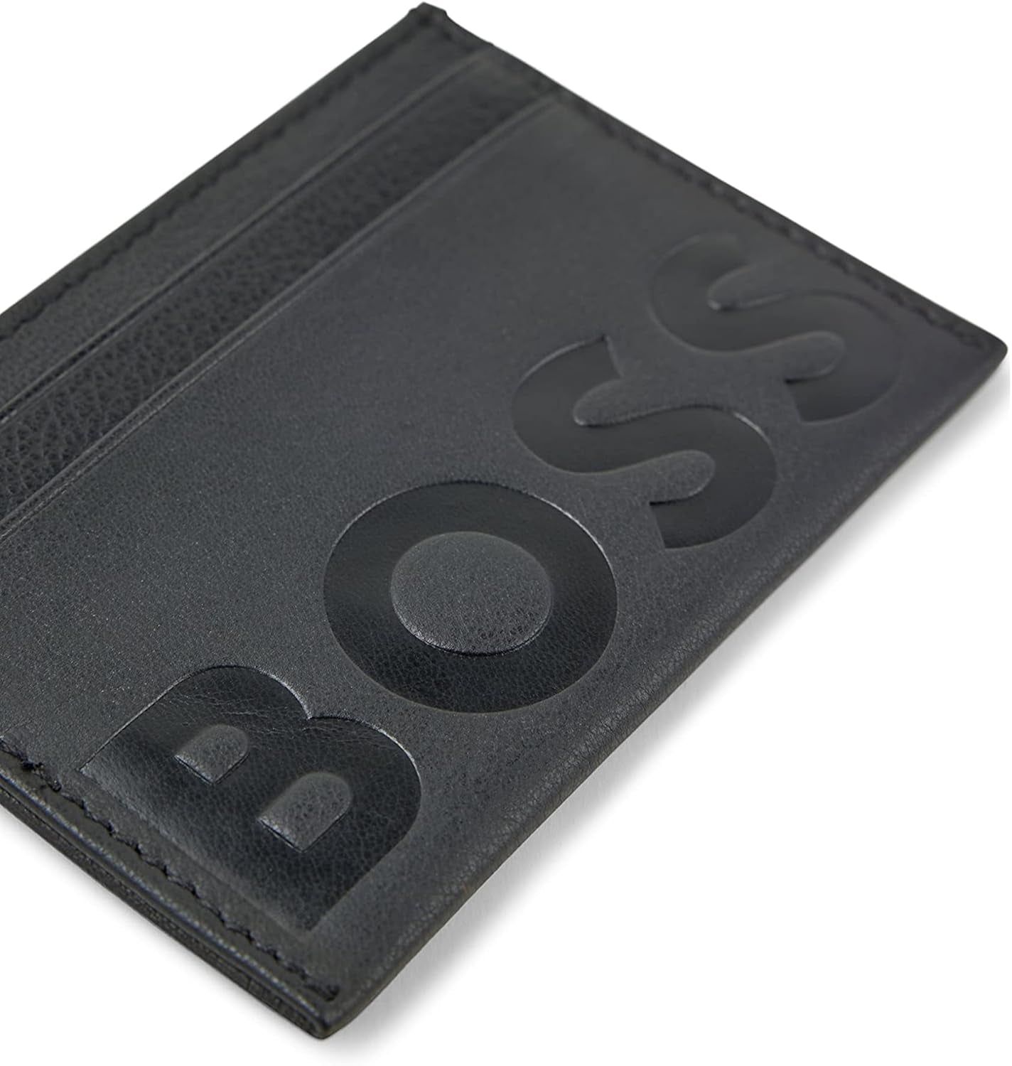 BOSS Hugo Herren Big Bb_s Kartenhalter, Black1, ONESI EU Herren Geldbörse Naty Shop