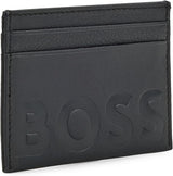 BOSS Hugo Herren Big Bb_s Kartenhalter, Black1, ONESI EU Herren Geldbörse Naty Shop