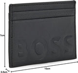 BOSS Hugo Herren Big Bb_s Kartenhalter, Black1, ONESI EU Herren Geldbörse Naty Shop