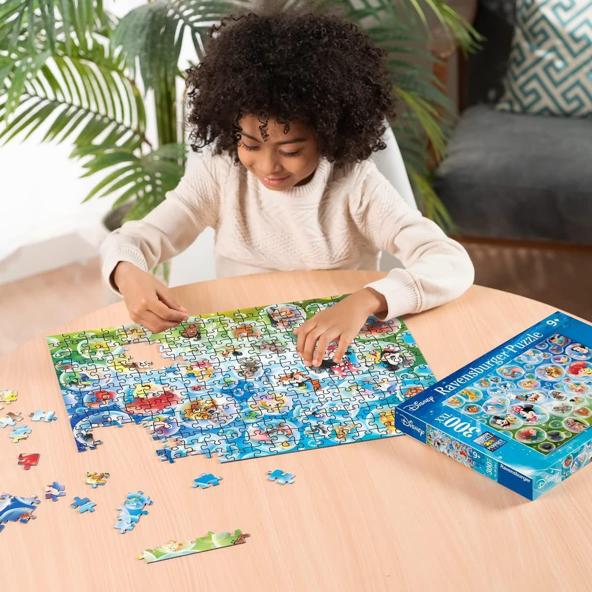 Ravensburger Puzzle 80536 – Disney Soap Bubbles, 300-teiliges Puzzle für Disney-Fans ab 9 Jahren. Puzzle Naty Shop