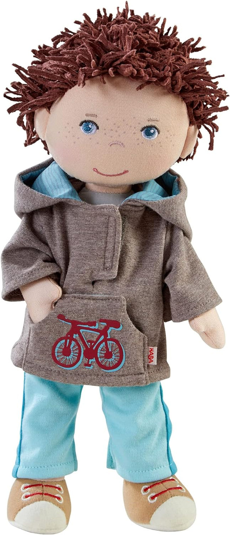 HABA 306528 – Lian Doll – Plüschpuppe für Kinder ab 18 Monaten zum Spielen und Kuscheln aus weichen Materialien – Größe: 30 cm Naty Shop Dolls Standardtitel
