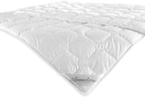 Frankenstolz F.A.N. Waschbare Baumwolle – Sommerdecke, 155 x 220 cm, extra große Steppdecken und Steppdecken Naty Shop Weiß 135 x 200 cm