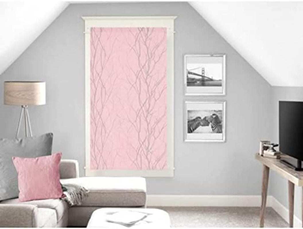 Soleil D'Ocre Liane Bise-Bise, Polyester, Weiß, 70 x 200 cm Bettdecken und Steppdecken Naty Shop Pink H160 x B60 cm (1er-Pack)
