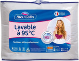 Warme Steppdecke für 1 Person, Hygiafill 95° waschbar, professionell getestet, weiß, 140X200Cm, KBOB40 Steppdecken und Steppdecken Naty Shop