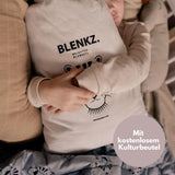 Beschwerte Babydecke | 3,5 kg | 100X150Cm | Therapiedecke | Gewichtsdecken | Schwere Decke (blaues Tigergesicht, 3,5 kg – 100 x 150 cm) BLENKZ Betten und Decken.