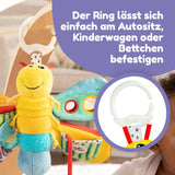 Lamaze Babyspielzeug „Freddie das Glühwürmchen“ Clip & Go, hochwertiges Spielzeug für Kleinkinder, Griffanhänger zur Stärkung der Eltern-Kind-Beziehung, ab 0 Monaten, mehrere Farben Bebe Toys Naty Shop