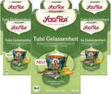 Yogi Tea – Tulsi Serenity, ayurvedischer Kräutertee, koffeinfrei, Tulsi-Mischung – Heiliges Basilikum, Lakritze und Orange, Yogi-Tee, 6er-Pack, 6 x 17 Teebeutel (102 Teebeutel)