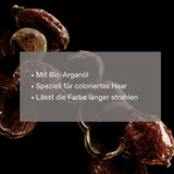 KORRES ARGAN OIL Haarmaske, pflegende Maske mit Arganöl, Sheabutter und Weizenprotein, ideal für coloriertes Haar, vegan, 125 ml Naty Shop Haarmaske