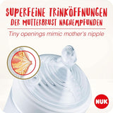 NUK Nature Sense Handmilchpumpe | Stillset mit manueller Milchpumpe, Flaschen und Stilleinlagen Ultra Dry Comfort | 6 Stück Babynahrung und Stillzubehör Naty Shop