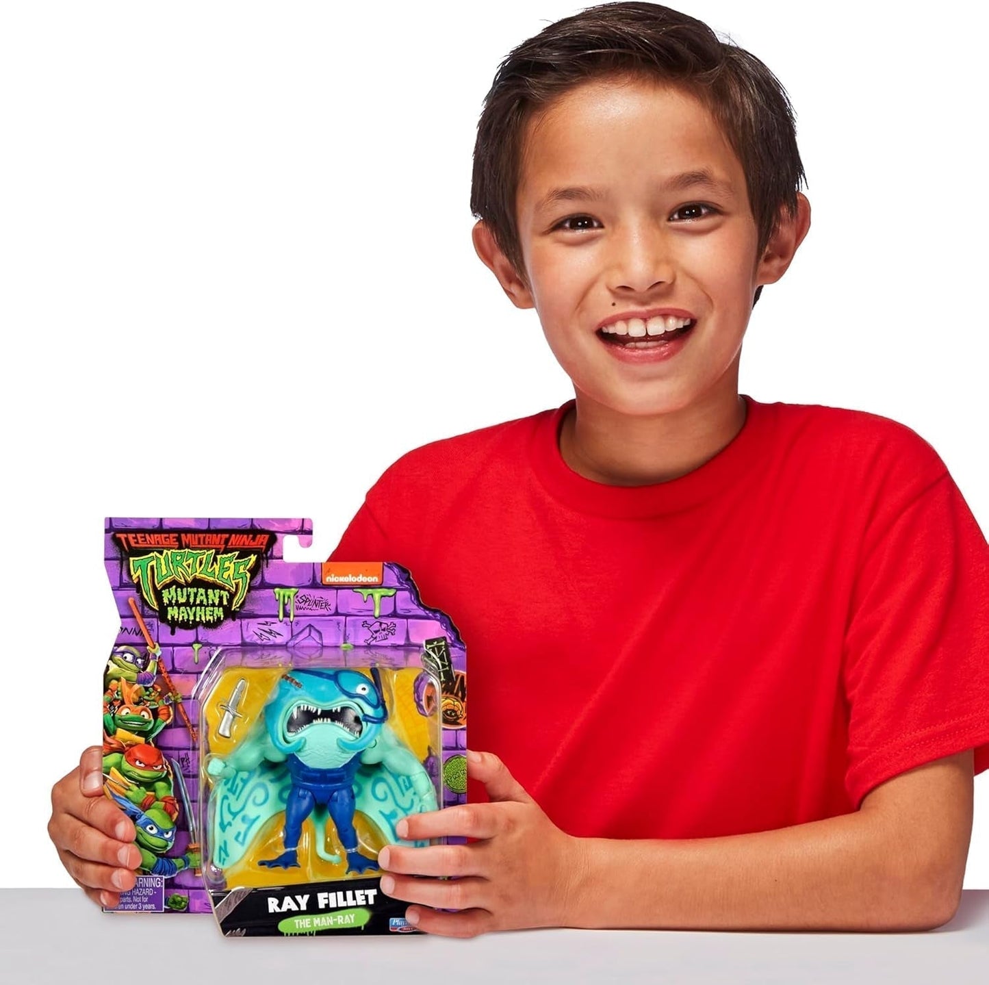 TEENAGE MUTANT NINJA Turtles – Basisfigur Ray Fillet Actionfiguren Naty Shop