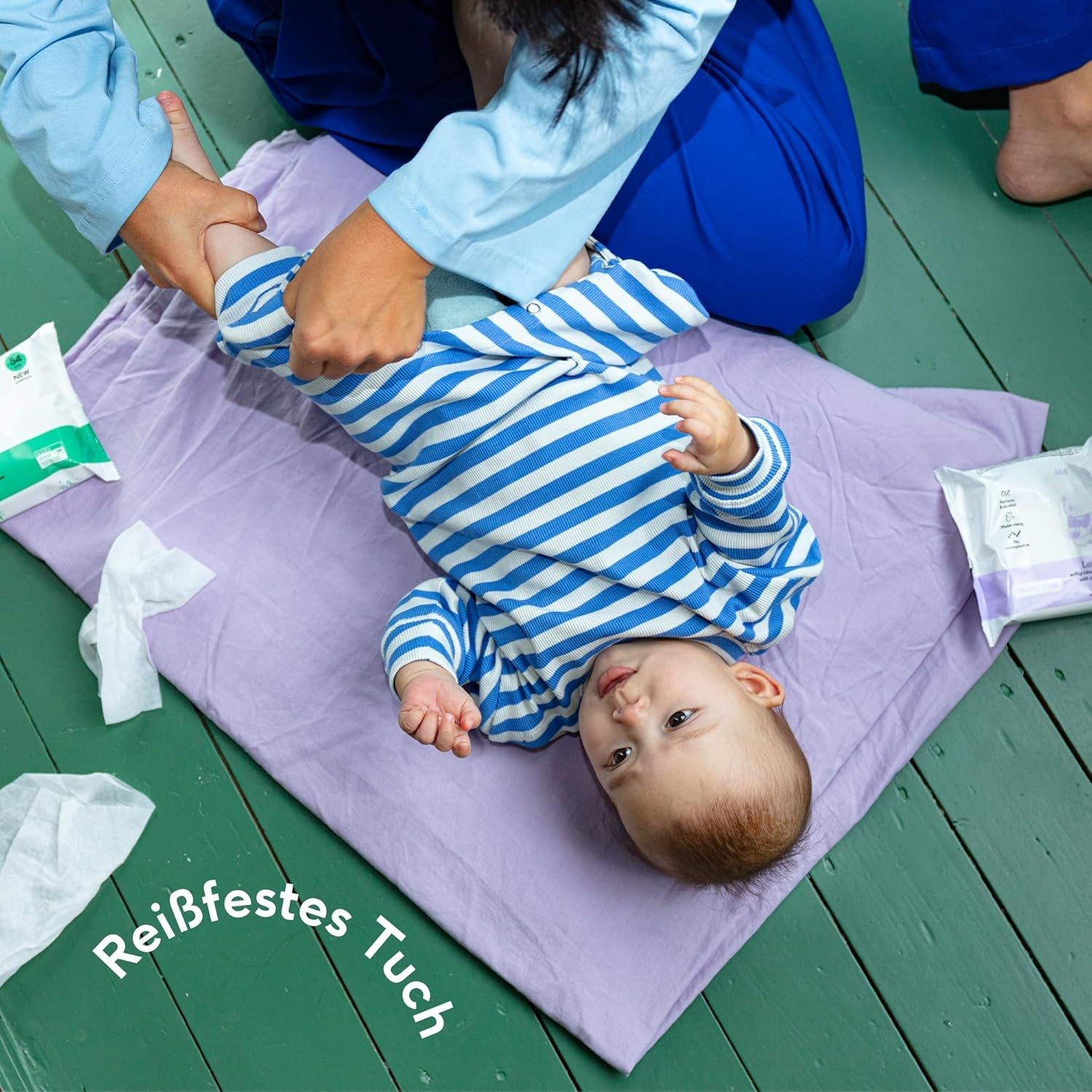 Naïf – Feuchttücher mit plastikfreier Lotion – 1296 Stück (24 Packungen mit 54 Tüchern) – für Babys und Kinder – Po, Körper und Gesicht des Babys – mit Aloe Vera und Bambus – 0 % Duftstoffe und Alkohol