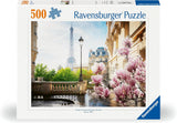 Ravensburger Puzzle 12000366 – Frühling in Paris – 500-teiliges Puzzle für Erwachsene und Kinder ab 12 Jahren. Puzzle Naty Shop