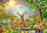 Ravensburger Puzzle für Kinder – 13352 Anmutige Hirschfamilie – 200-teiliges Puzzle für Kinder ab 8 Jahren Puzzle Naty Shop