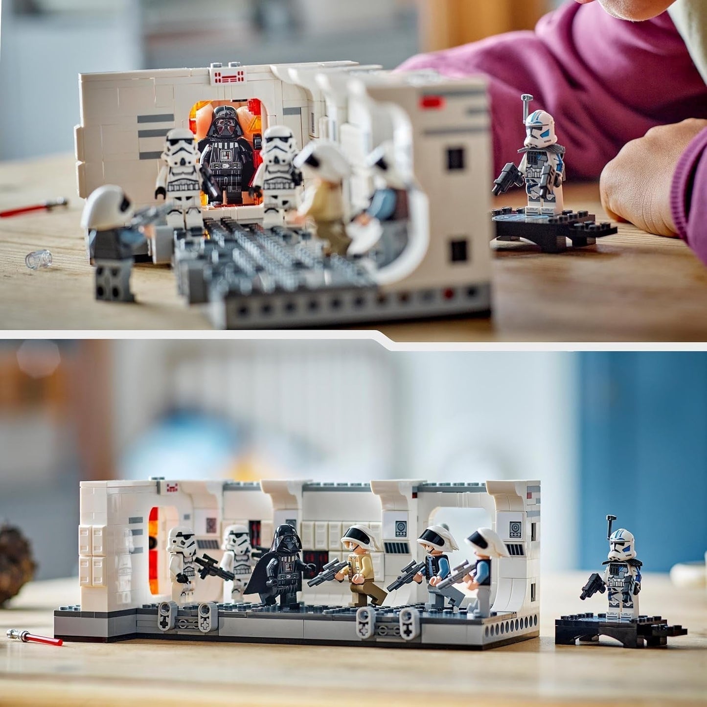 LEGO Star Wars Tantive IV Boarding, A New Hope Movie Bauspielzeug, Fantasy-Spielset zum Sammeln, Geschenkidee für Jungen und Mädchen ab 8 Jahren und Sammler 75387 Bausets Beuche den LEGO-Store