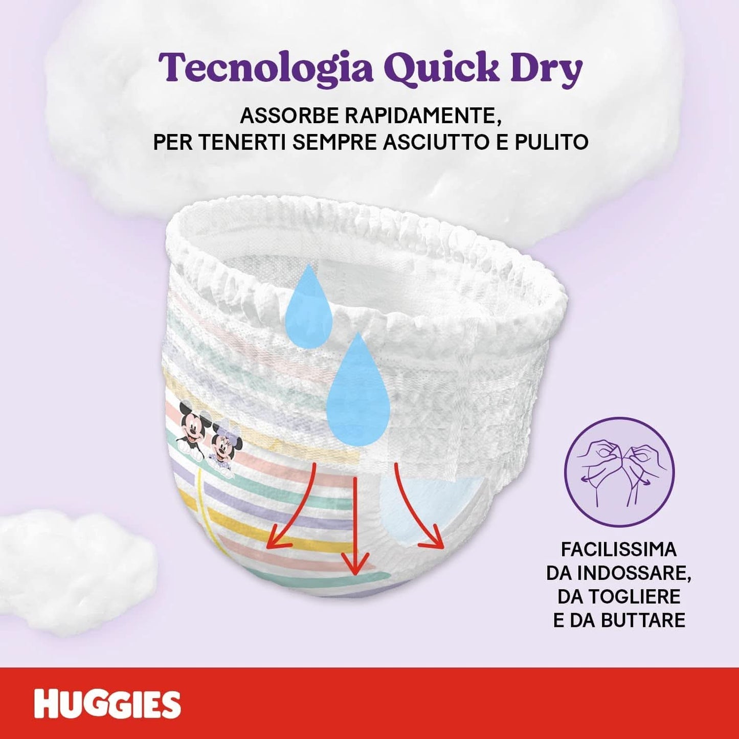 Huggies Ultra Comfort Windelhosen, Größe 6 (15-25 kg), 52 Windeln Naty Shop