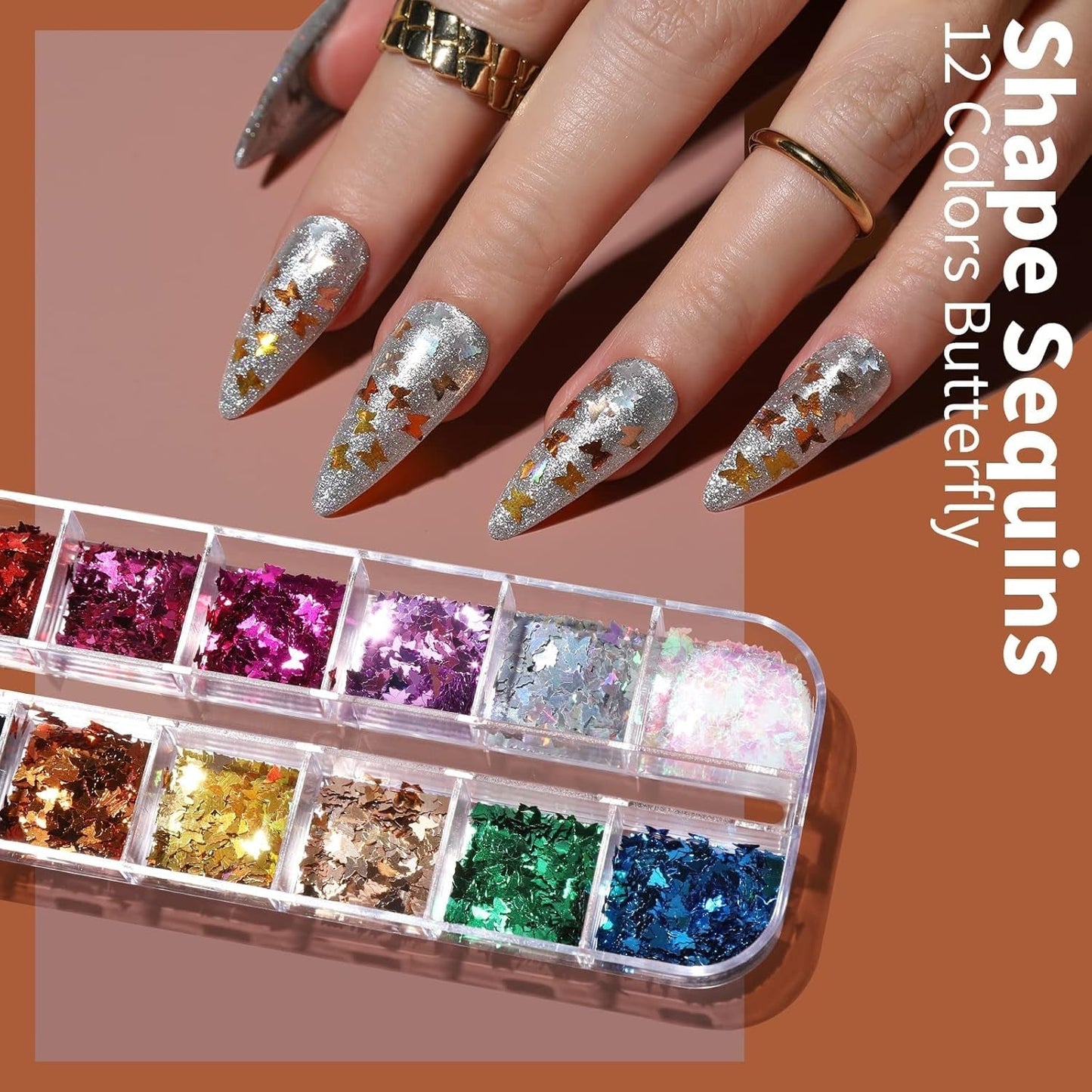 FANDAMEI Pinsel Für Gelnägel, 15 Stück Nagel Pinsel, 5 Blätter Nagelsticker, Strasssteine ​​​​Nägel, Nageldesign Set, Nageldesign Zubehör, Nail Art Pinsel Set, Nailart Pinsel Und Dekorationen Set