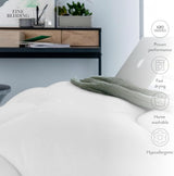 Twin Spundown-Bettdecke, 4,5 Tog, leicht, hypoallergen, warm, waschbar, Sommerdecke, Doppelbett, luxuriöser Bezug in Hotelqualität mit unseren recycelten Materialien Naty Shop Quilts & Quilts