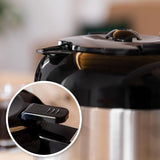 Cecotec Coffee 66 Drop & Thermo Filterkaffeemaschine, 950 W, 1,2 l, 10 Tassen, ExtremeAroma-Technologie, Anti-Tropf-Funktion, Wasserstandsanzeige, wiederverwendbarer Hauptfilter, Überhitzungsschutz