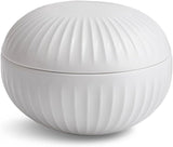 Kähler Bonbonniere Ø12 cm Hammershøi Dekoration Dänisches Design, weiß Frischhaltedosen Naty Shop Standardtitel