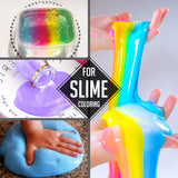 Lebensmittelfarbe – 24 lebendige Lebensmittelfarben zum Backen, Kuchendekorieren, Zuckerguss, Kekse, Fondant und Macarons – flüssige Lebensmittelfarbe für Seifenherstellung und Bastelarbeiten – 24 x 6 ml
