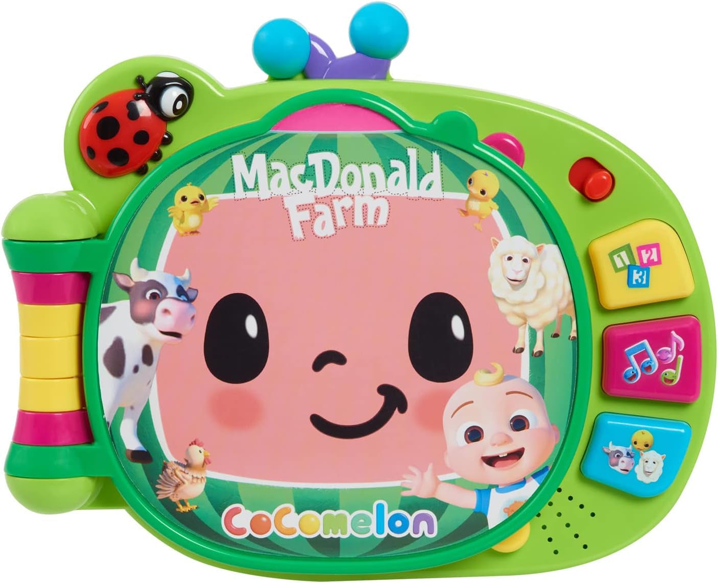 CoComelon, J.J Lernbuch, Lernfunktionen und Elektronik, Spielzeug für Kinder ab 18 Monaten, CCM10 (Französische Version) Bebe Toys Naty Shop