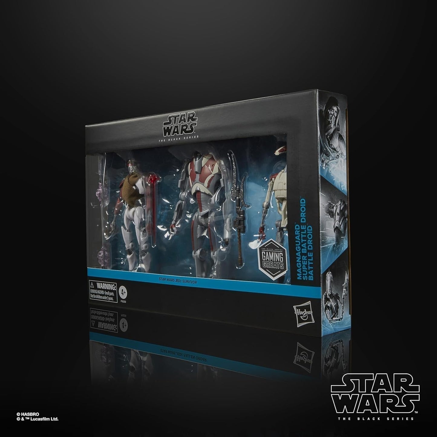 Star Wars Black Series Magna Raider, Super Battle Droid, Jedi Battle Droid: Survivor Actionfiguren 3er-Pack, Maßstab 15 cm Actionfiguren Naty Shop
