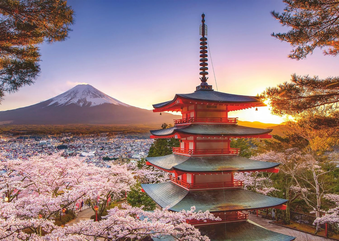 Ravensburger Puzzle 12000582 – Kirschblüten in Japan – 1000-teiliges Puzzle für Erwachsene und Kinder ab 14 Jahren, Puzzle Naty Shop Neues Design