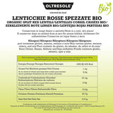 Geknackte rote Bio-Linsen, 5 kg, geschälte und geknackte Bio-Hülsenfrüchte, kein Einweichen erforderlich, Protein- und Ballaststoffquelle, Sparpaket