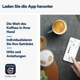 De'Longhi Dinamica Plus ECAM 370.70.B Vollautomatische Espressomaschine mit LatteCrema-Milch-, Cappuccino- und Espressosystem, 3,5 Zoll TFT-Farb-Touchscreen und App-Steuerung, Kaffeefunktion, schwarz