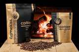 Kaffeebohnen 1 kg – Hochwertige Arabica- und Robusta-Espressobohnen, handgeröstet über einem Holzfeuer für ein reichhaltiges und aromatisches Kaffeeerlebnis aus ganzen Bohnen