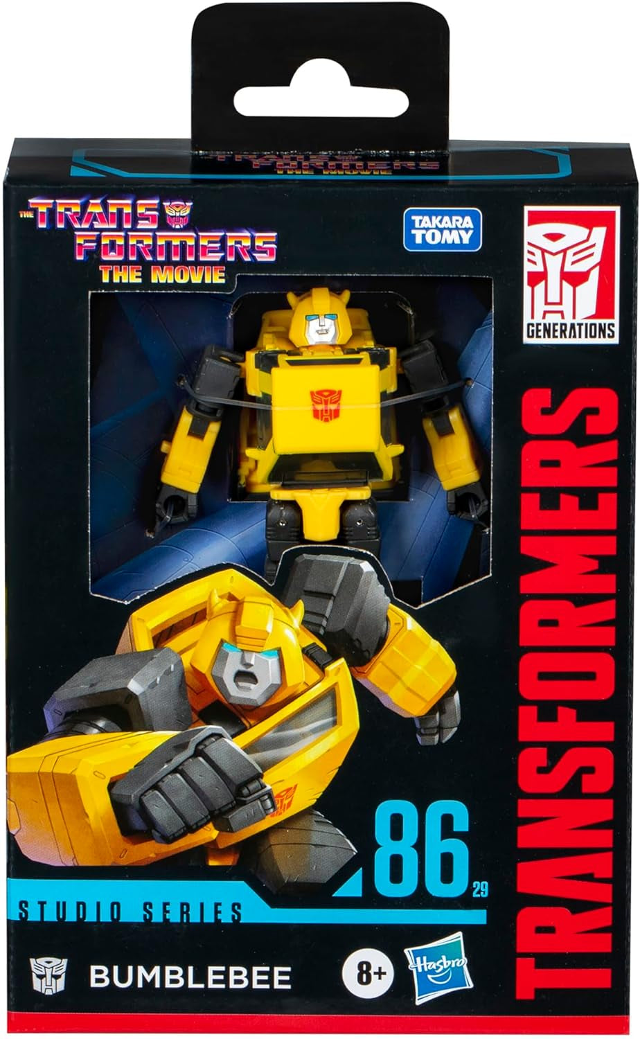 Transformers Studio Series Deluxe Transformers – The Battle For Cybertron 86-29 Bumblebee Actionfigur Actionfiguren Naty Shop