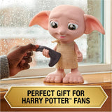 Spin Master 6067280 Wizarding World Harry Potter Magische interaktive Dobby-Elf-Sockenpuppe, 30+ Geräusche und Sätze, 21,6 cm, Kinderspielzeug, Schwarz