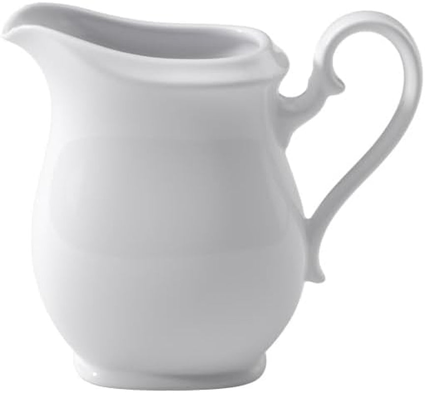 Villeroy & Boch Royal Milk Jug, kleines Milchkännchen mit schlichtem Design, aus hochwertigem Premium-Porzellan, spülmaschinenfest, 250 ml