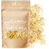 ScrapCooking – Getrocknete Ringelblumen 3,5 g – Essbare Blumen – Lebensmitteldekorationen zum Backen – Für Desserts, Kuchen, Torten, Muffins – Weihnachten, Frühling, Geburtstag – Goldgelb – 7471
