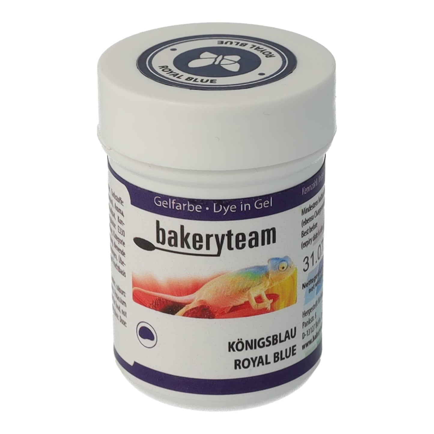 Bakeryteam Lebensmittelfarbgel zum Zuckerguss, hellgelb, 35 g
