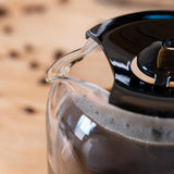 Espresso mit Filter Cecotec Coffee 66 Drop and Touch, Leistung 950 W, 1,5 l, 12 Tassen, Touchscreen, Glaskaraffe, 24-Stunden-Timer, 6 Schalter, wiederverwendbarer Netzfilter