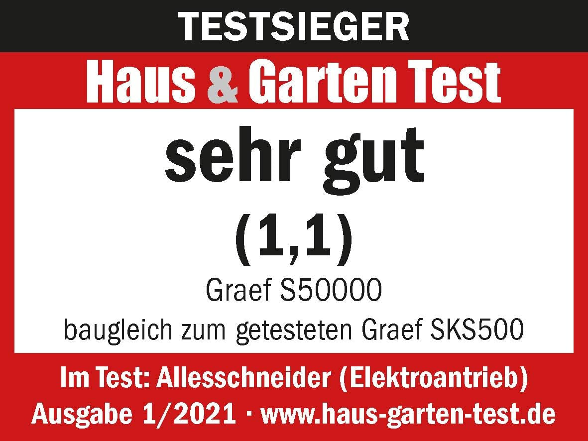 GRAEF Allesschneider S50000, silber Allesschneider und Aufschnittmaschinen Naty Shop