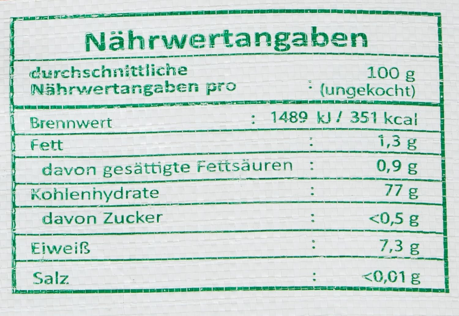 Duftreis, Langkorn 100 %, 1 Packung (1 x 22,7 kg)