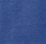 Papstar 84576 250 Taschentücher, 3-lagig 1/8-Falz 33 cm x 33 cm, dunkelblau