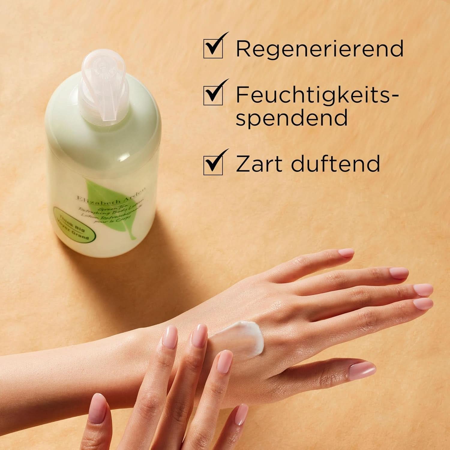 Elizabeth Arden – erfrischende Körperlotion mit Grüntee-Extrakt-Duft, 500 ml Dusche und Bad Naty Shop