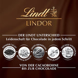 Lindt weiße Schokoladenkugeln LINDOR | 137g Beutel | Ca. 10 weiße Schokokugeln mit zartschmelzender Füllung | Schokoladen-Geschenkset | Schokoladen-Geschenkset (2er-Pack)