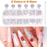 MELLIEX 45 Stück Nail Art Dekoration Zubehör Set, Nägel Pinsel Strasssteine ​​​​Glitzer Goldfolie Nageldesign Dotted Pen Streifenband Für Nagelkunst Maniküre Set