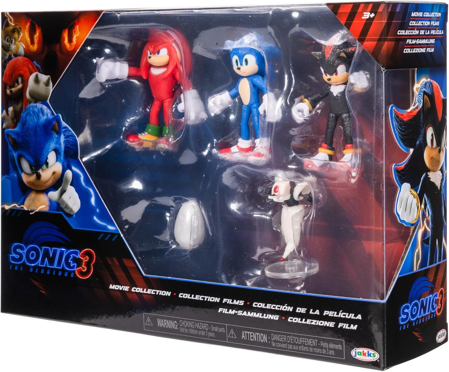 Sonic 3 Movie 6 cm Actionfiguren Multipack Actionfiguren Naty Shop