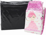 CutiePlusU Erwachsenenwindeln, 10 Stück, Einweg-Inkontinenzhöschen mit Laken für Damen und Herren, maximale Saugfähigkeit über Nacht – Kleine Prinzessin (große Größe 94–119 cm)